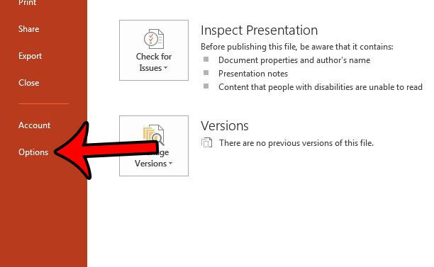 hide the powerpoint full screen popup toolbar - step 2