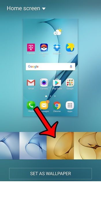 How to Change the Home Screen Background on a Samsung Galaxy On5 - Solve  Your Tech