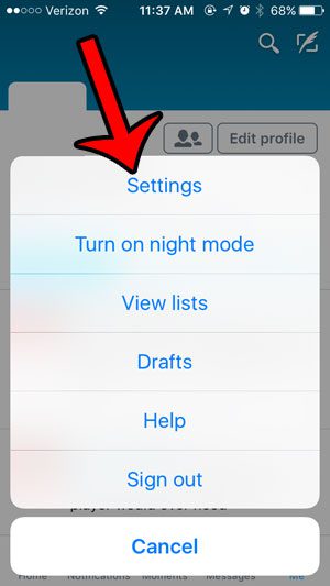 How to Turn Off Read Receipts in the iPhone Twitter App - 26