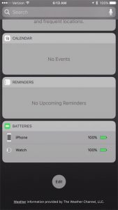 how to add the battery widget on the iphone 7