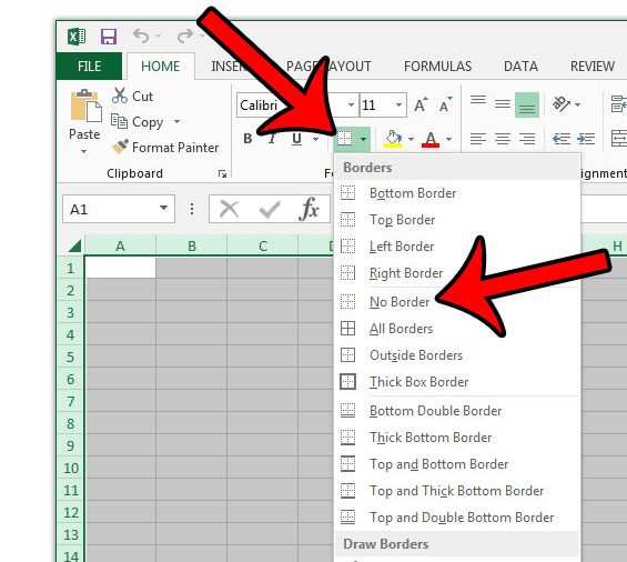 how to stop excel from printing lines when you have turned off gridlines