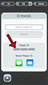 how to find your player id in super mario run on an iphone