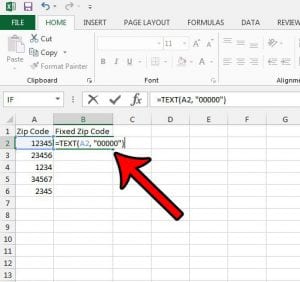 how to add leading zeroes in excel 2013