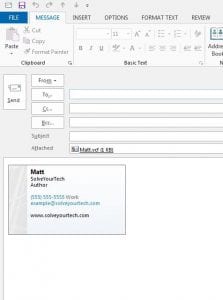 How To Create A VCard In Outlook Solve Your Tech