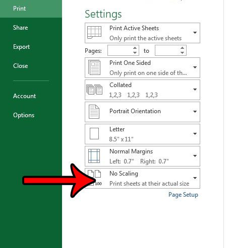 how to print an entire spreadsheet on one page in excel
