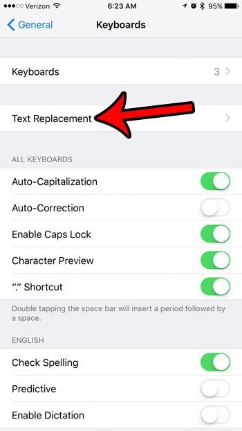 how to stop your iphone from replacing certain letters