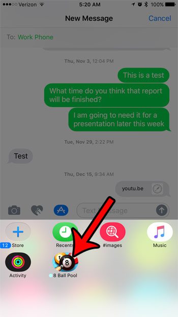 How to use imessage app on iphone
