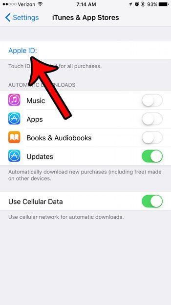 How to Switch iTunes Accounts on an iPhone 7 - 70