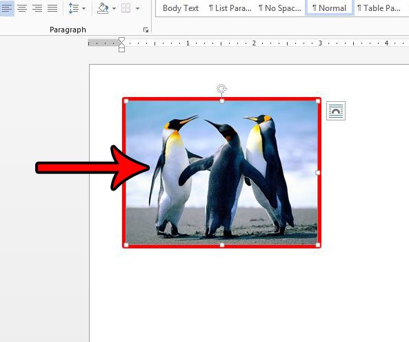 how to edit a picture border in word 2013