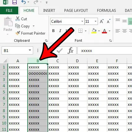 how to make a cell wider in excel