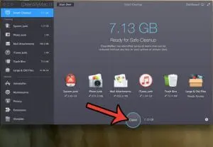 how to remove junk files from a macbook air