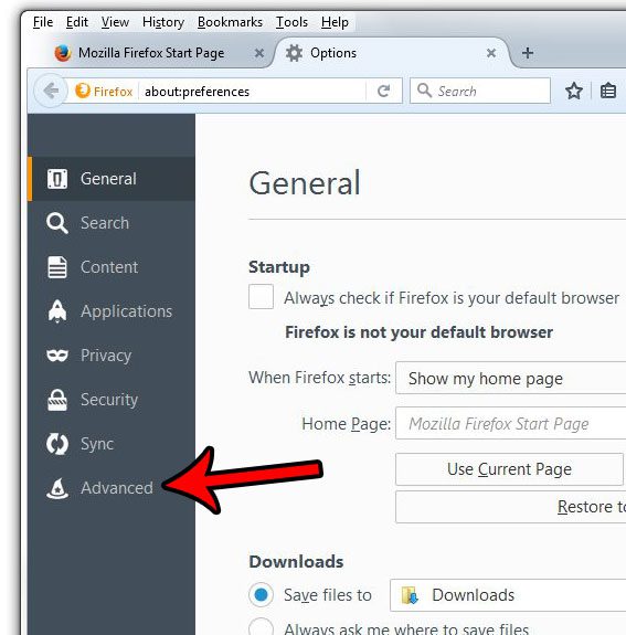 how to adjust the firefox automatic updates