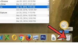 how to uninstall an application on a mac