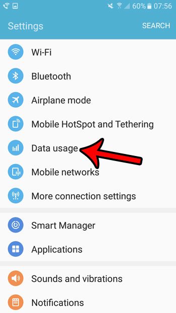 how to prevent cellular data usage in android marshmallow