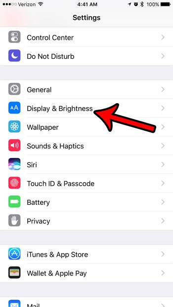 how to make the screen dimmer on the iphone 7