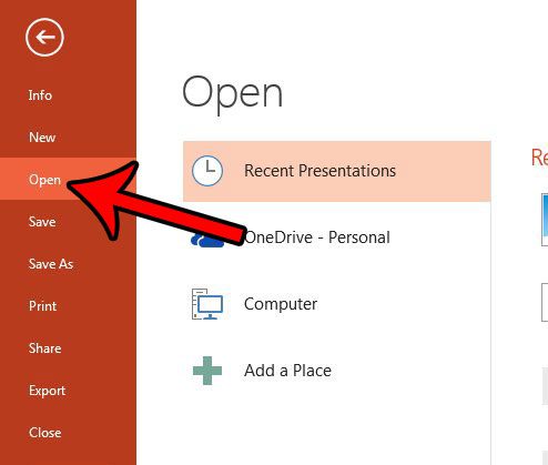 can i open a word document in powerpoint 2013