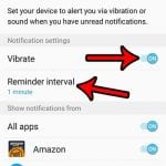 how to enable notification reminders in android marshmallow