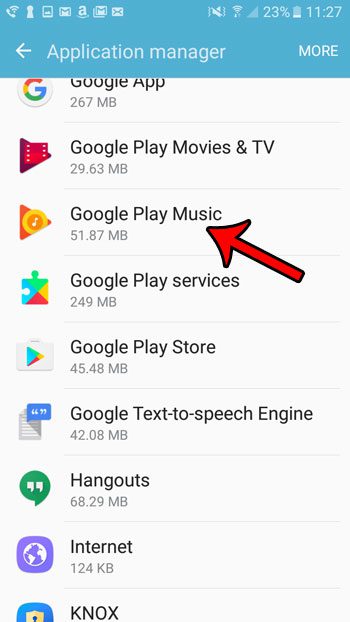 disable default android apps