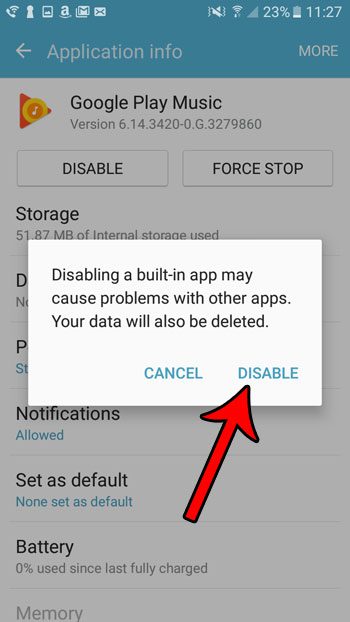 how to hide default apps in android marshmallow