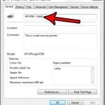 how to change the name of a printer in windows 7