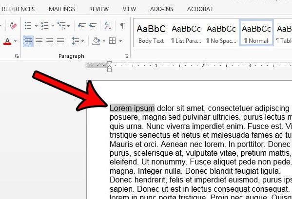 how to use big fonts in word 2013