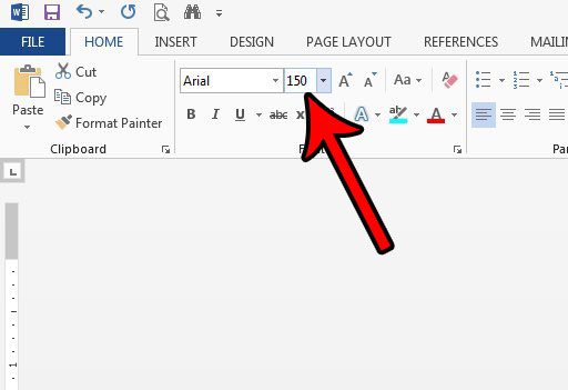 how to make bigger than 72 pt fonts in word 2013