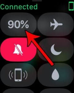 how to check apple watch battery life