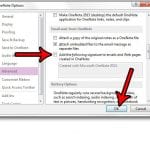 how to remove a signature in onenote 2013