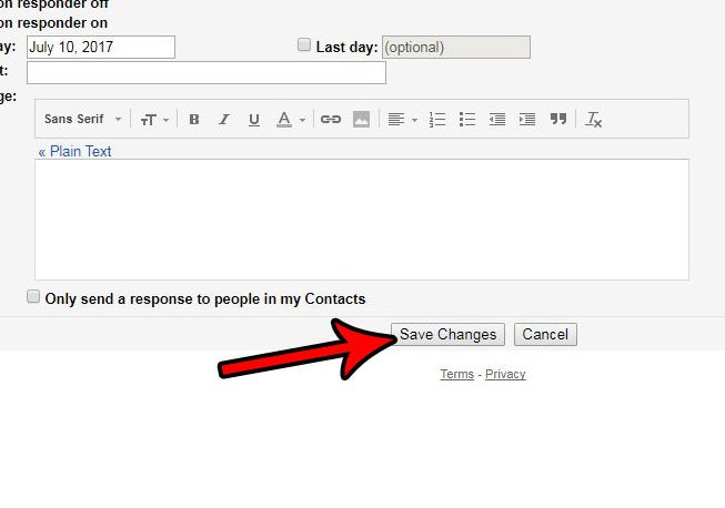 change the reply behavior in gmail