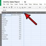 how to resize multiple columns in google sheets