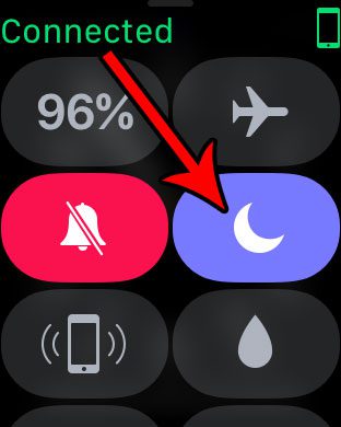 turn off the crescent moon icon