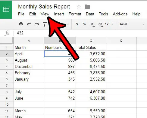 How to Repeat the Top Row on Every Page in Google Sheets - 25