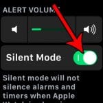 how to turn off sound on the apple watch