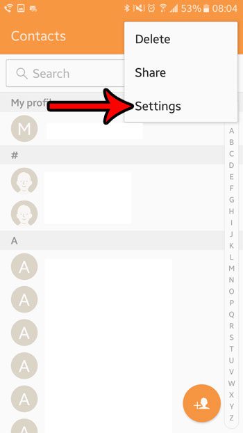 How to Sort Contacts By Last Name in Android Marshmallow - 61