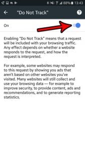how enable do not track chrome marshmallow