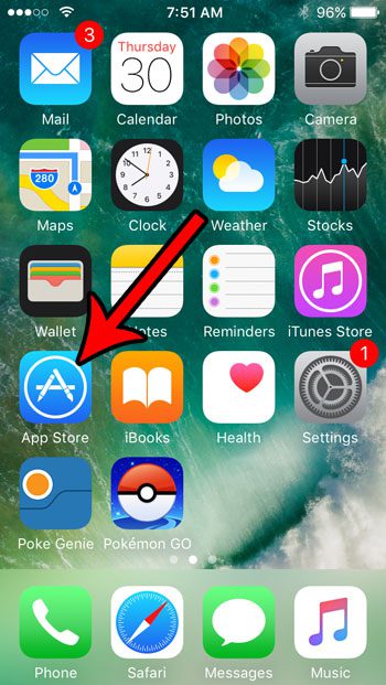 open iphone se app store