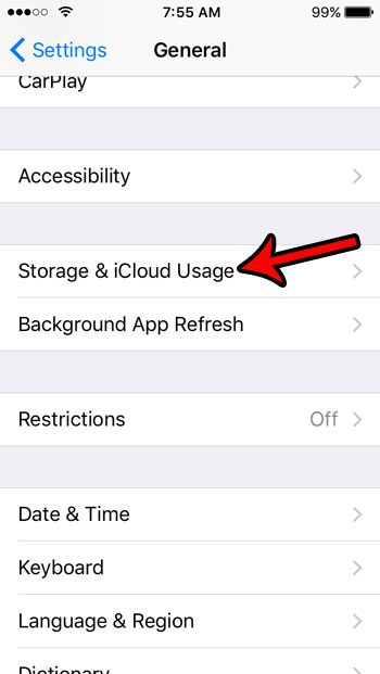 check available storage on iphone se