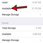 how much storage space on iphone se