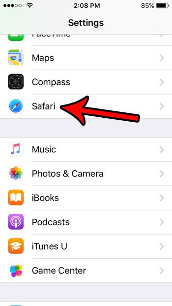 iphone se pop up blocker for safari