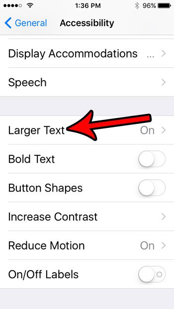 make text smaller on iphone se