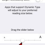 how to reduce text size on iphone se