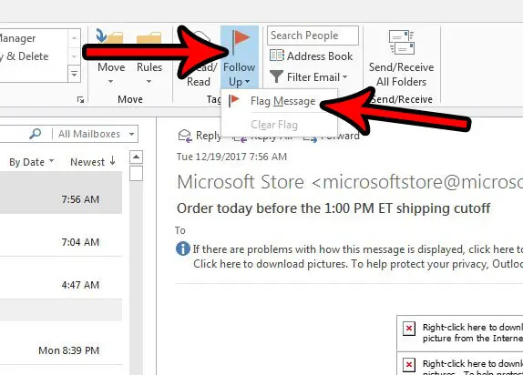 How to Flag an Email for Follow Up in Outlook 2013 - 69