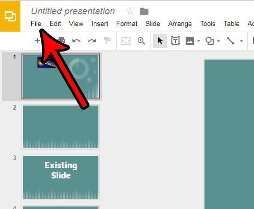 save as a pdf in google slides