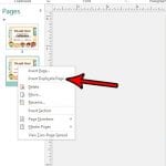 how to duplicate a page in publisher 2013