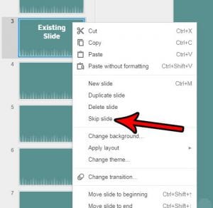 how to exit presentation mode in google slides