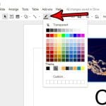 how to add a border to a picture in google slides