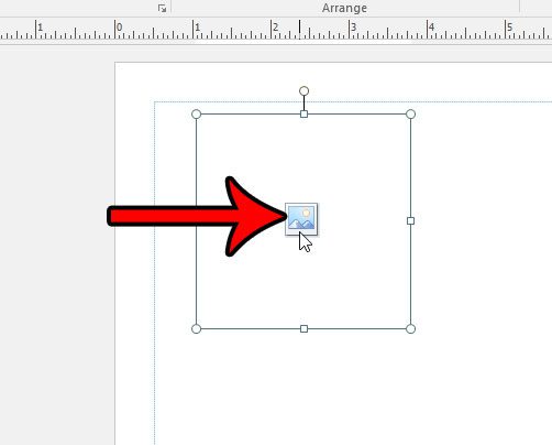 add the picture to the placeholder in publisher 2016