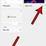 how to close tabs in microsoft edge on an iphone