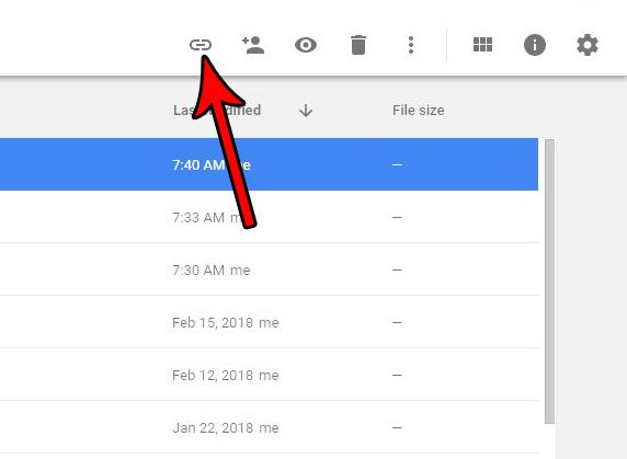 get shareable link to google sheets file