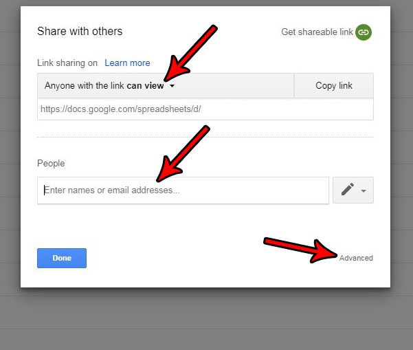 How to Get a Shareable Link for a Google Sheets File in Google Drive - 7